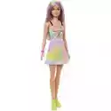 Mattel Lalka Barbie Fashionistas Sukienka Geometryczny Wzór Hbv22