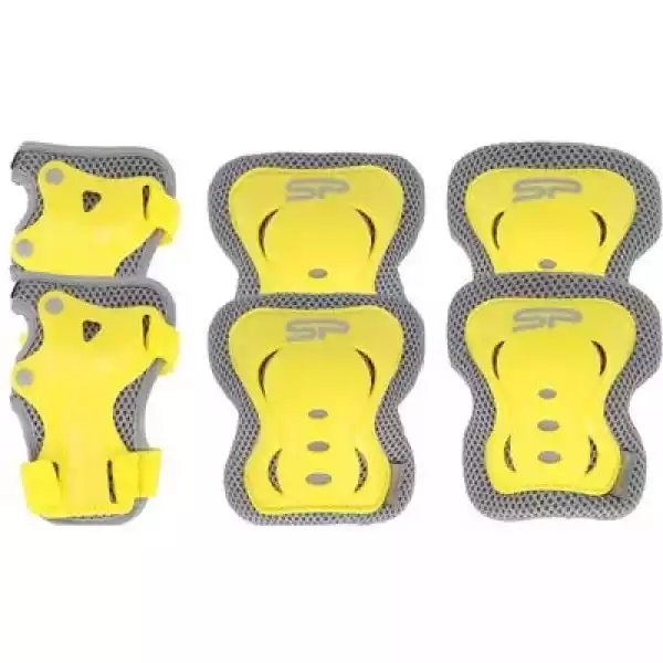 Ochraniacze Spokey Shield Żółty Dla Dzieci (Rozmiar Xs)