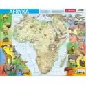 Demart  Puzzle Ramkowe 72 El. Afryka Mapa Fizyczna Demart