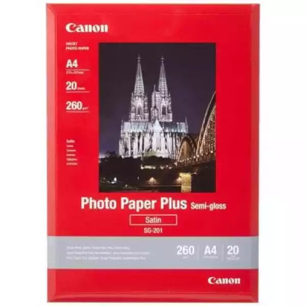 Papier Fotograficzny Canon Sg201 A4 20 Arkuszy