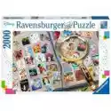 Ravensburger  Puzzle 2000 El. Kolekcja Znaczków Pocztowych Ravensburger