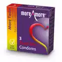 More Amore Prezerwatywy 3 Smaki - Moreamore Condom Tasty Skin 3 Szt  
