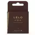 Prezerwatywy Nowej Generacji - Lelo Hex Condoms Respect Xl 3 Szt