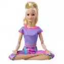Mattel  Barbie Lalka Made To Move Fioletowe Ubranko Gxf04 Mattel