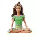 Mattel  Barbie Lalka Made To Move Zielone Ubranko Gxf05 Mattel
