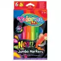 Patio Flamastry Colorino Kids Jumbo Neon 6 Kolorów
