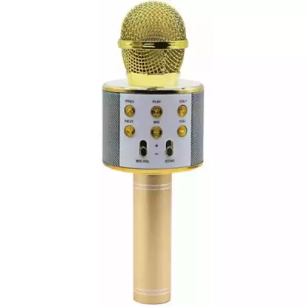 Głośnik Mobilny Manta Mic10-G Z Mikrofonem Złoty