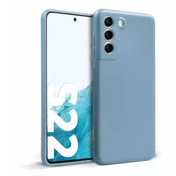 Etui Crong Color Cover Do Samsung Galaxy S22 Niebieski