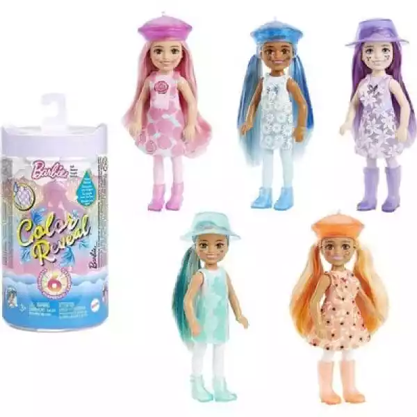 Lalka Barbie Color Reveal Chelsea Słońce I Deszcz Hcc83 (1 Lalka
