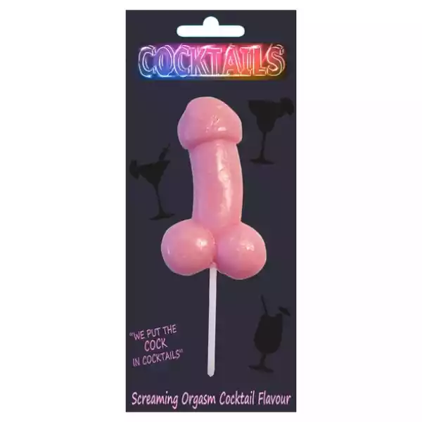 Lizak Penis Smakowy - Screaming Orgasm Flavour Cocktail Lollipop
