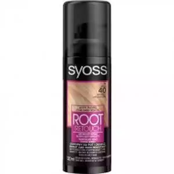 Syoss Root Retouch Spray Do Maskowania Odrostów Popielaty Blond 