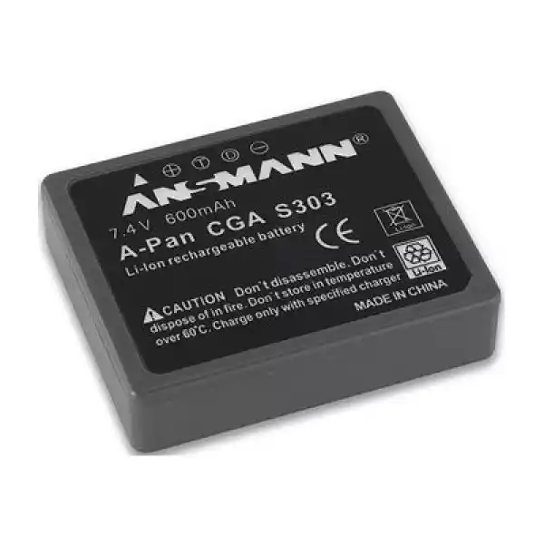 Akumulator Ansmann 600 Mah Do Panasonic A-Pan Cga S303