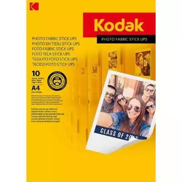 Papier Fotograficzny Kodak Photo Fabric Stick 9891-014 A4 10 Ark