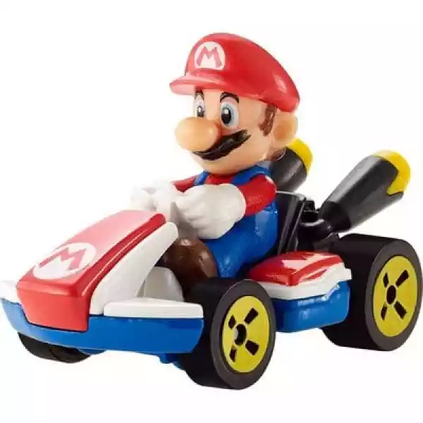 Samochód Hot Wheels Mario Kart Pojazd Mario Gbg26
