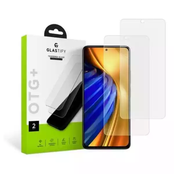 Szkło Hartowane Glastify Otg+ Do Xiaomi Poco F4 5G (2 Szt.)