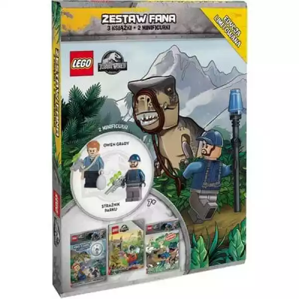 Zestaw Książek Lego Jurassic World St-6201