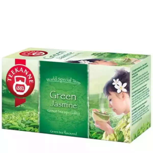 Herbata Teekanne Green Tea Jasmine 20T - Zielona Z Jaśminem