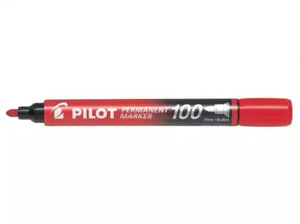 Marker Permanentny Pilot Sca-100 Okrągły - Czerwony