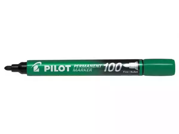 Marker Permanentny Pilot Sca-100 Okrągły - Zielony