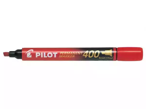 Marker Permanentny Pilot Sca-400 Ścięty - Czerwony