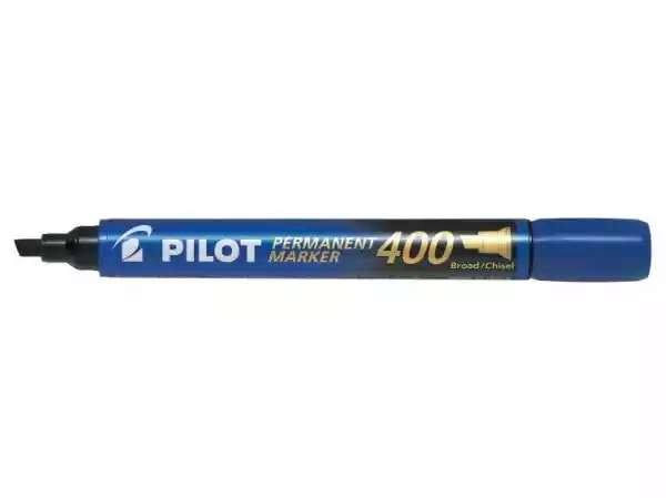 Marker Permanentny Pilot Sca-400 Ścięty - Niebieski