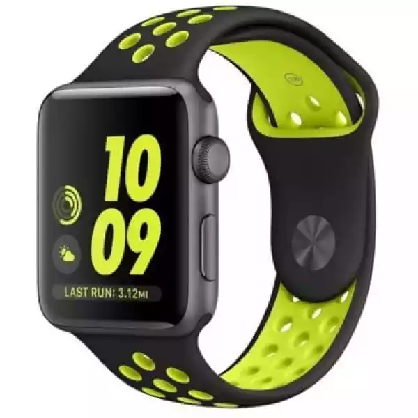 Pasek Tech-Protect Do Apple Watch (42/44/45Mm) Czarno-Zielony