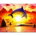 Norimpex Norimpex Malowanie Po Numerach. Delfin Na Tle Zachodu Słońca 40 