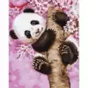 Twoje Hobby Twoje Hobby Malowanie Po Numerach. Śliczna Panda 40 X 50 Cm