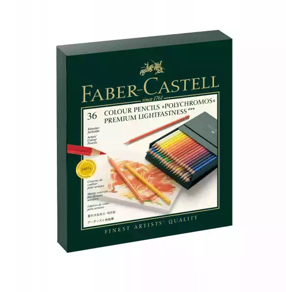 Kredki Ołówkowe Faber-Castell Polychromos - 36 Kolorów/ Studio B
