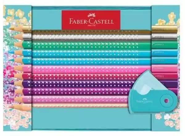 Kredki Ołówkowe Faber-Castell Sparkle - 20 Kolorów