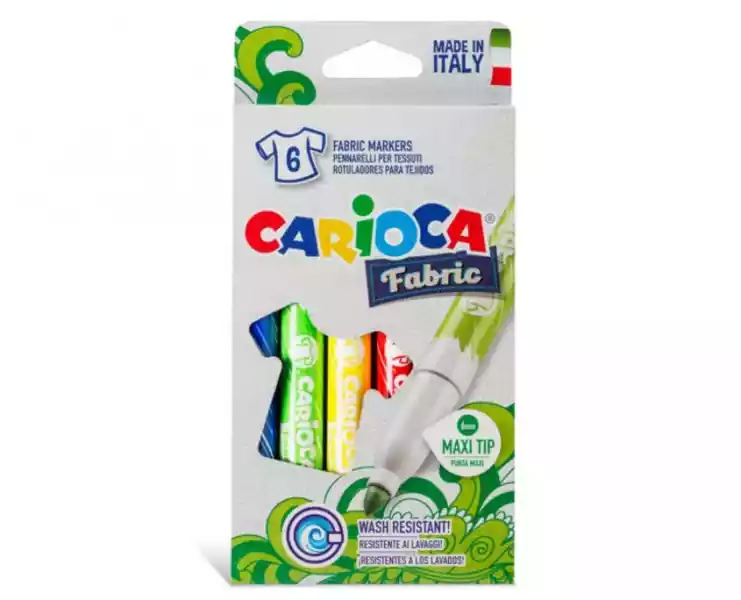 Pisaki Do Tkanin Carioca Fabric - 6 Kolorów