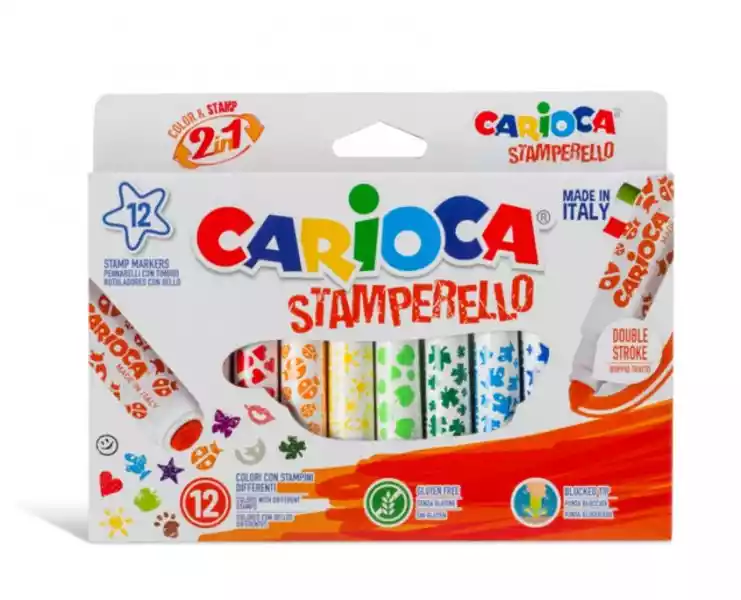Pisaki Stemple Carioca Stemperello - 12 Kolorów