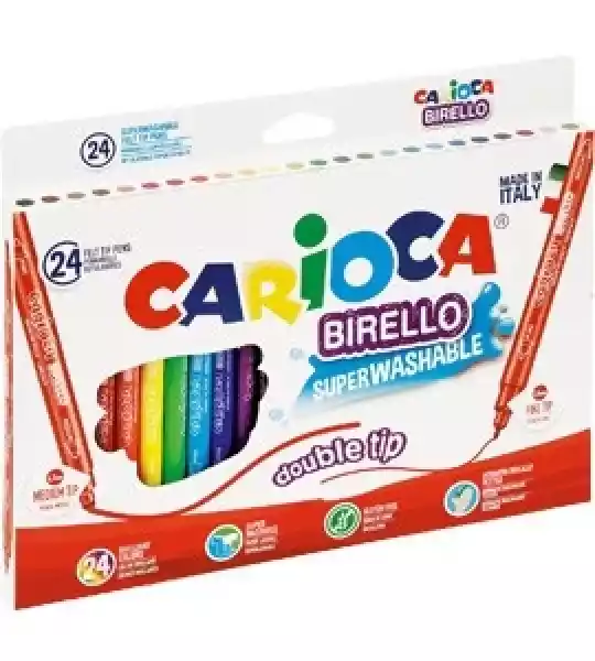 Pisaki Dwustronne Carioca Birello - 24 Kolory