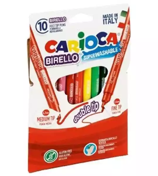 Pisaki Dwustronne Carioca Birello - 10 Kolorów
