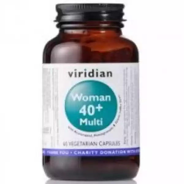 Viridian Woman 40+ Multi - Suplement Diety 60 Kaps.