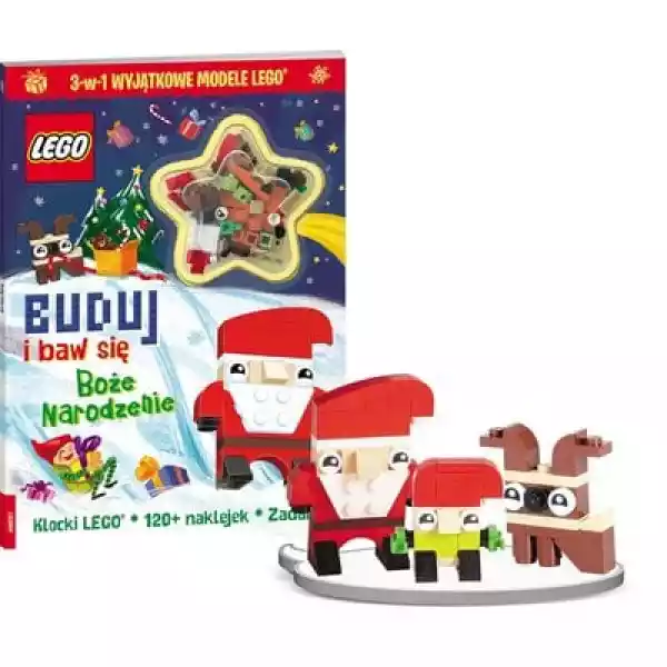 Książka Lego Iconic Buduj I Baw Się Boże Narodzenie Bba-6604
