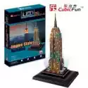 Cubic Fun  Puzzle 3D 38 El. Empire State Building Led Cubic Fun