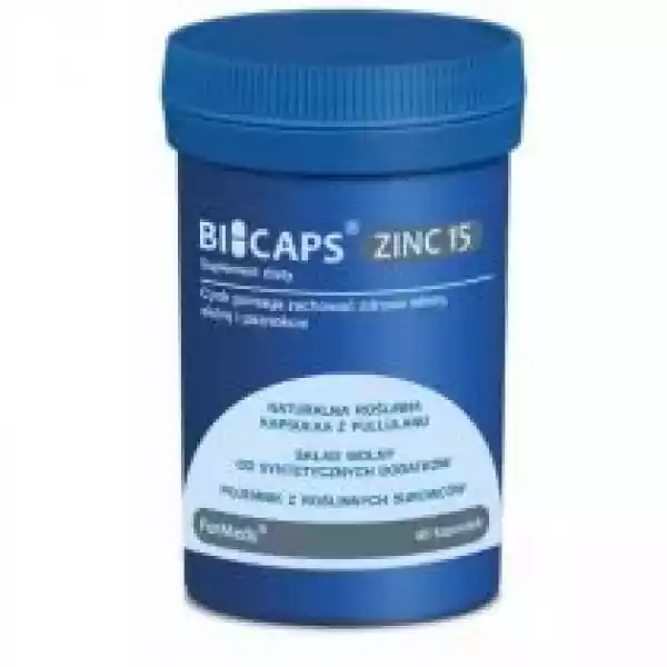 Formeds Bicaps Zinc 15 Suplement Diety 60 Kaps.