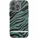 Etui Richmond & Finch Emerald Zebra Iphone 13 Pro, Zielone