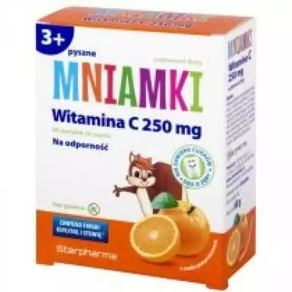 Starpharma Mniamki Witamina C 250G Suplement Diety Dla Dzieci 60