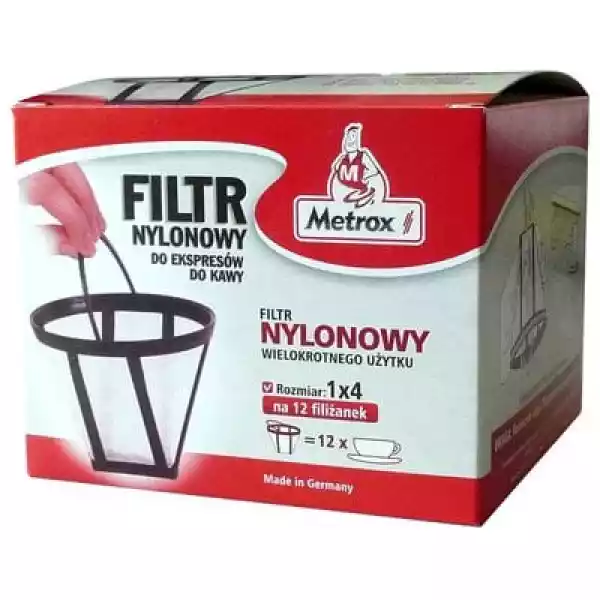 Filtr Do Kawy Metrox Nylon 1X4 4556010