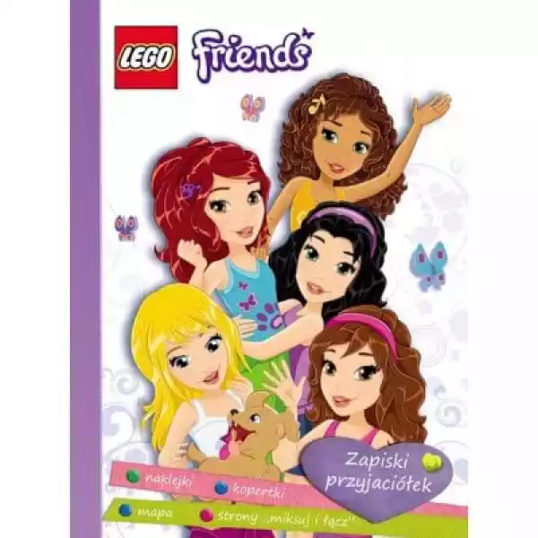 Książka Lego Friends Zapiski Przyjaciółek Lff101