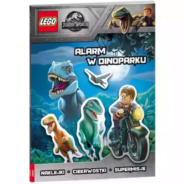 Książka Lego Jurassic World Alarm W Dinoparku Lsg-6201