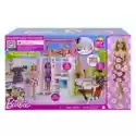 Mattel  Barbie Kompaktowy Domek + Lalka Hcd48 Mattel