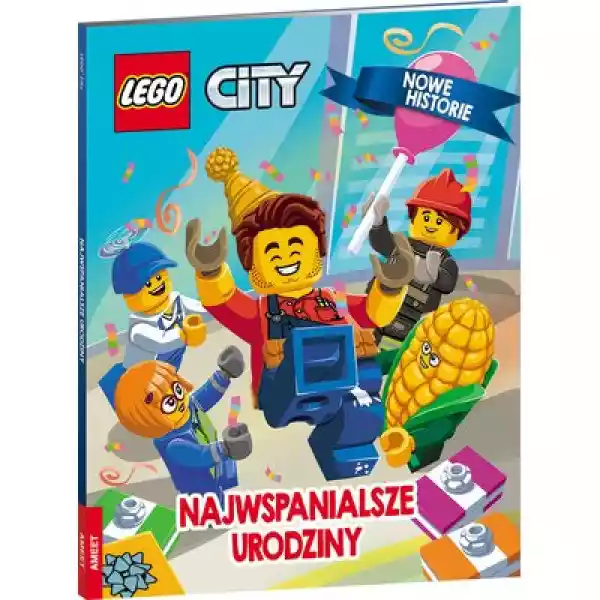 Książka Lego City Najwspanialsze Urodziny Lwr-6001