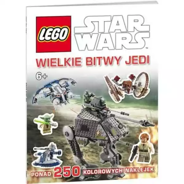 Książka Lego Star Wars Wielkie Bitwy Jedi Lsw4