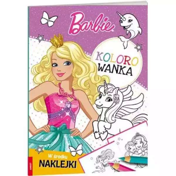 Kolorowanka Dla Dzieci Barbie Dreamtopia Kolx-1401
