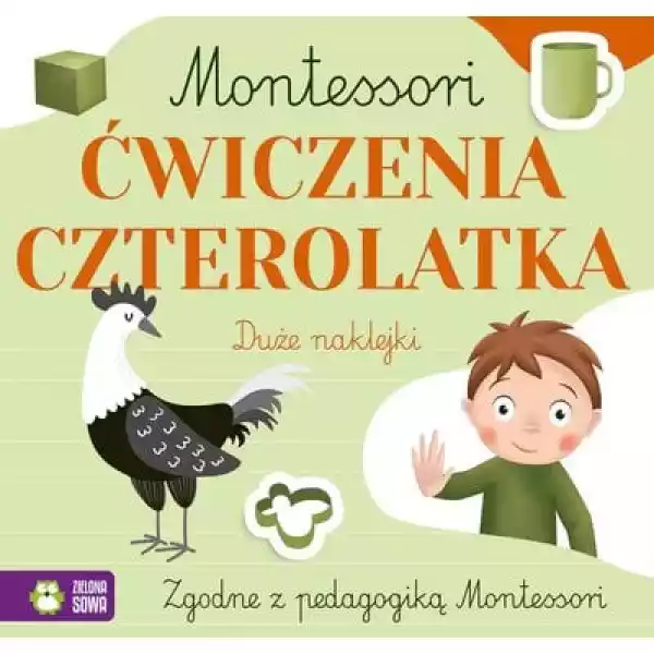 Książka Dla Dzieci Montessori Ćwiczenia Czterolatka