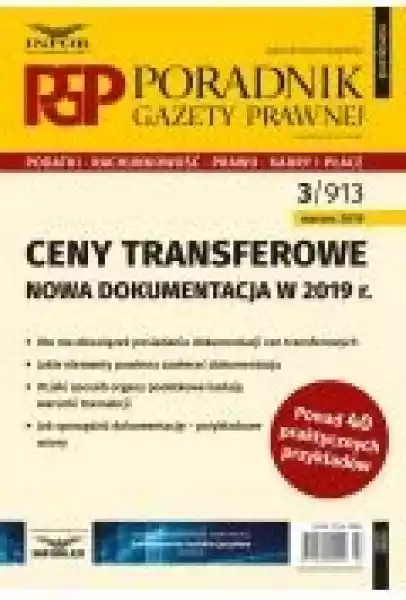 Ceny Transferowe - Dokumentacja W 2019 R.