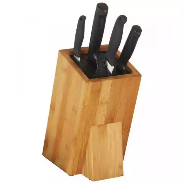 Stojak Na Noże Drewniany Bambusowy Blok Do Noży